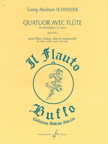 Quatuor avec flûte en sol mineur, op. 69 n° 3 Visuel